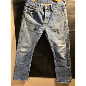 Levi's 501  Vintage Jeans Size 33x32 Blue Denim Original Fit